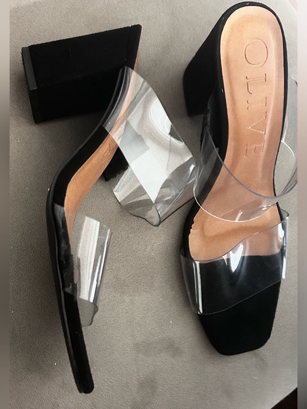 Women's Black and Tan  Sandals
